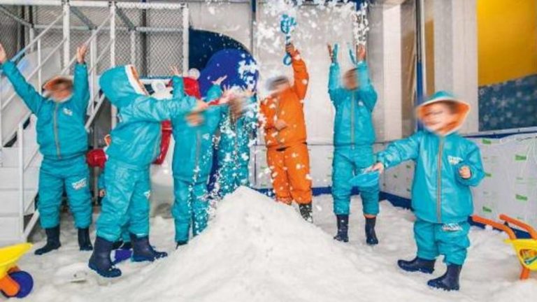 Industrial Frigor Ice traz neve para shopping em Guarulhos
