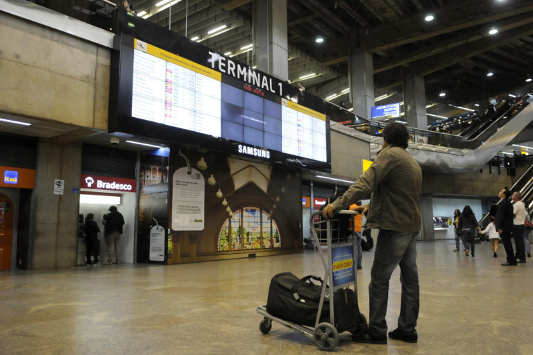 Operações de embarque e desembarque no Terminal 1 do GRU Airport serão suspensas temporariamente