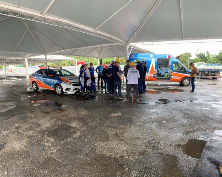 Guarulhos constrói primeiro centro de triagem para o coronavírus do Brasil com atendimento drive thru