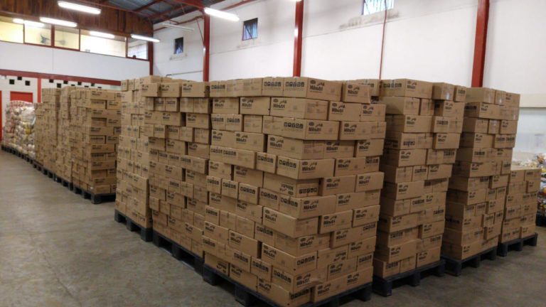 Prefeitura de Guarulhos recebe doações de alimentos e produtos de limpeza