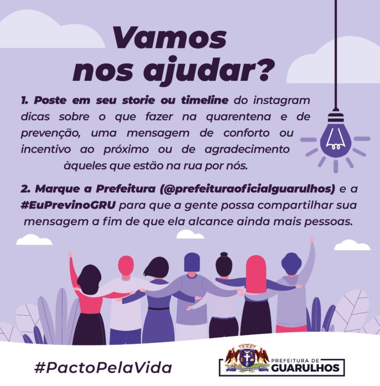 Prefeitura lança campanha no Instagram para engajar no combate ao coronavírus