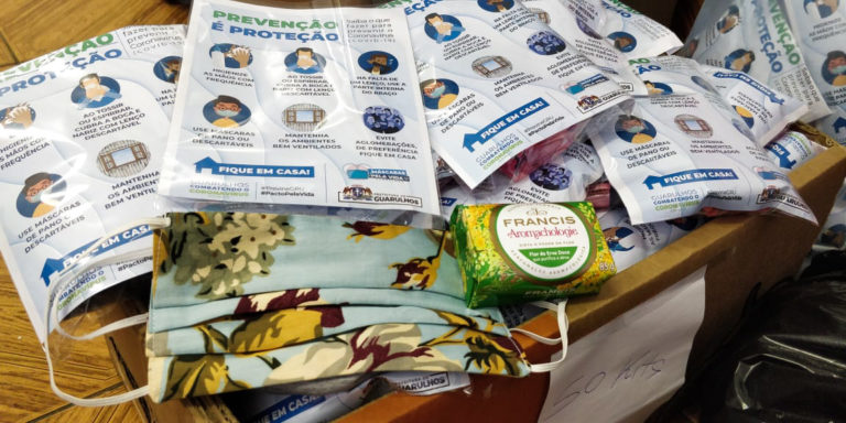 Prefeitura inicia distribuição de máscaras de tecido em comunidades na segunda-feira