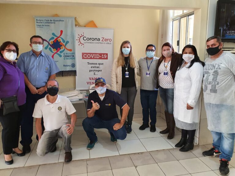 Parceria com Rotary Club Guarulhos leva exames de Covid-19 a idosos institucionalizados