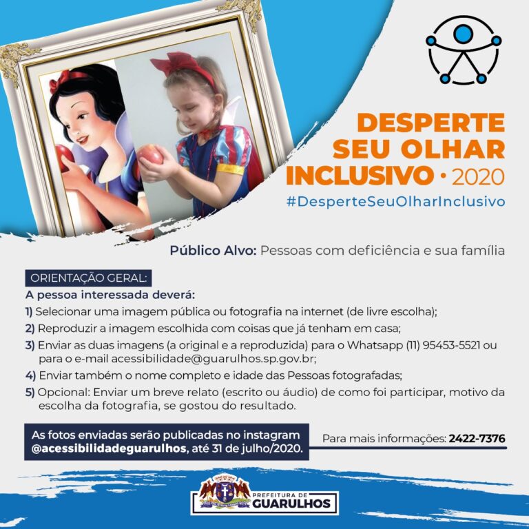 Prefeitura promove ação interativa com pessoas com deficiência durante a quarentena