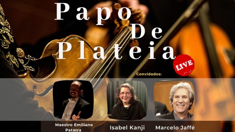 Música de câmara é tema do Papo de Plateia desta quarta-feira