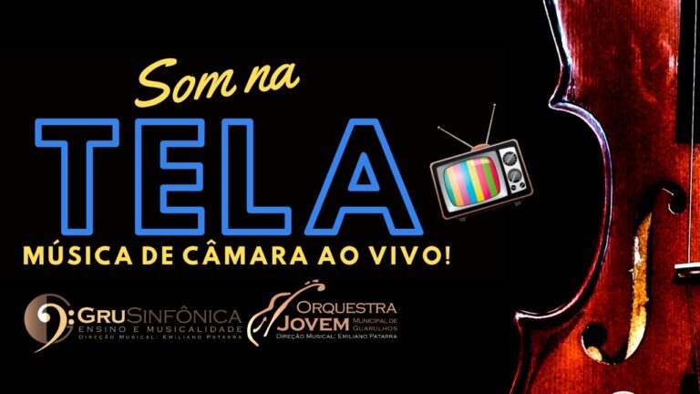 Som na Tela apresenta espetáculo de música de câmara neste sábado