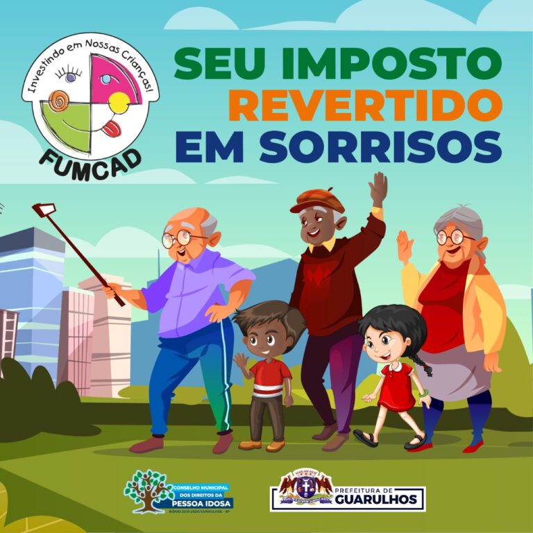 Parte do IR devido pode ser destinado ao Fumcad e ao Fundo do Idoso até o dia 30