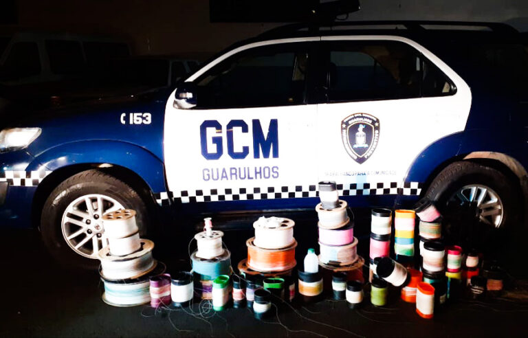 GCM apreende mais produtos proibidos utilizados para empinar pipas
