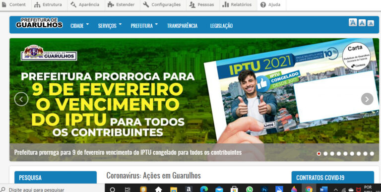 IPTU com prazo prorrogado para 9 de fevereiro só está disponível online