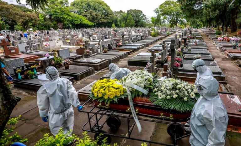 Brasil tem mais mortes por Covid em 1 semana do que EUA, México, Itália e Rússia somados