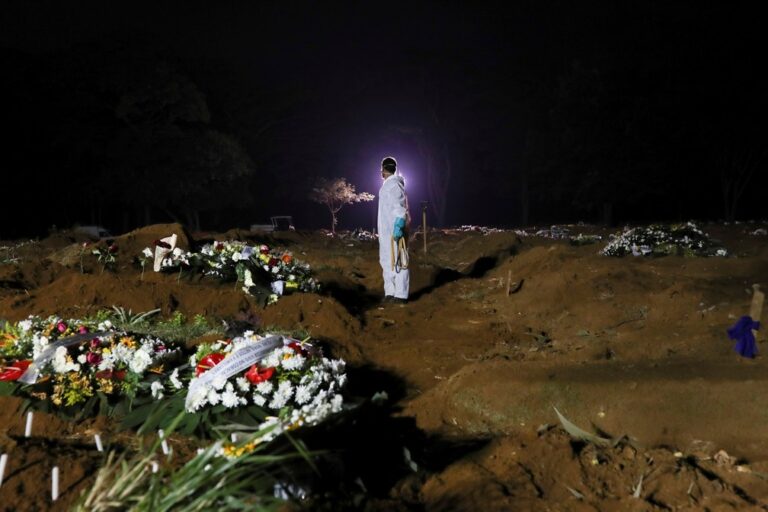 SP bate recorde e registra 1.209 novas mortes por Covid-19 em um dia