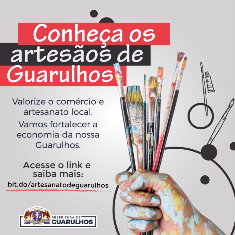 Campanha estimula compra online de artesanato em Guarulhos