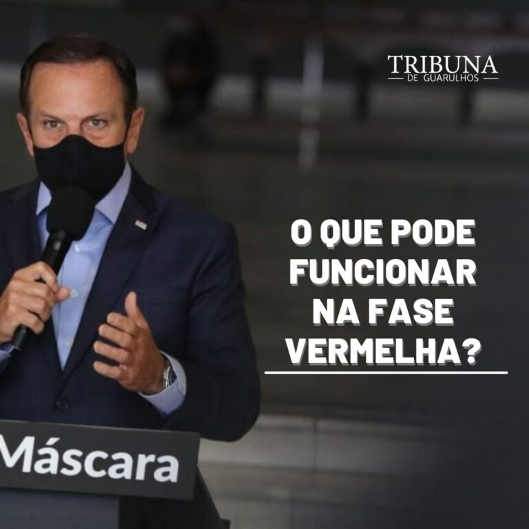 Confira o que poderá funcionar na fase vermelha do Plano SP
