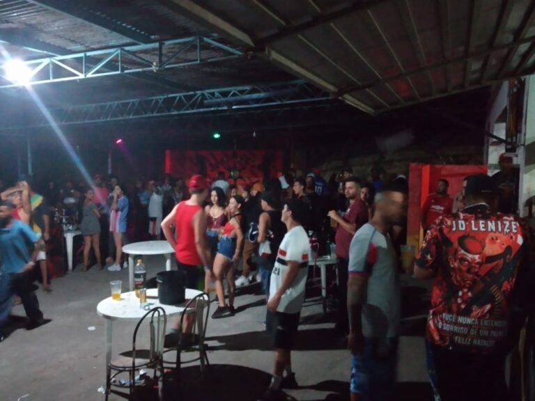 GCM encerra festa clandestina com 300 pessoas no Jardim Bananal nesta madrugada