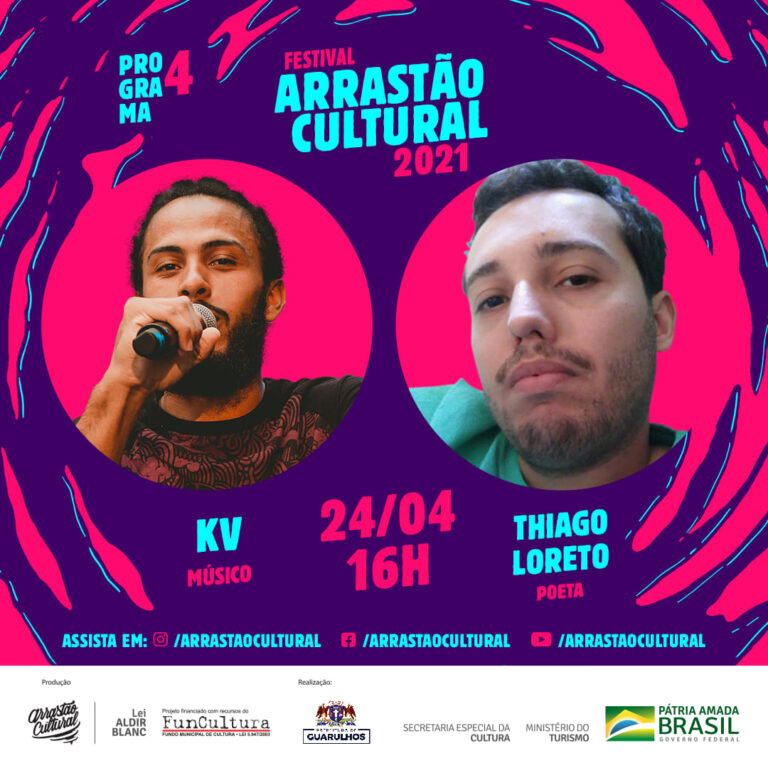 Festival Arrastão Cultural une rap e literatura em edição repleta de rimas