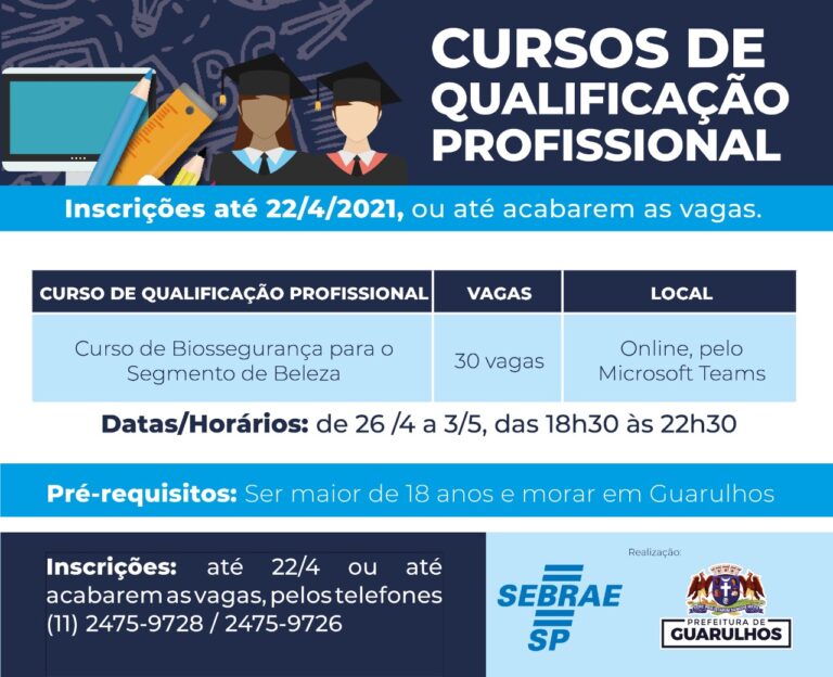 Curso online Biossegurança para o Segmento de Beleza está com inscrições abertas
