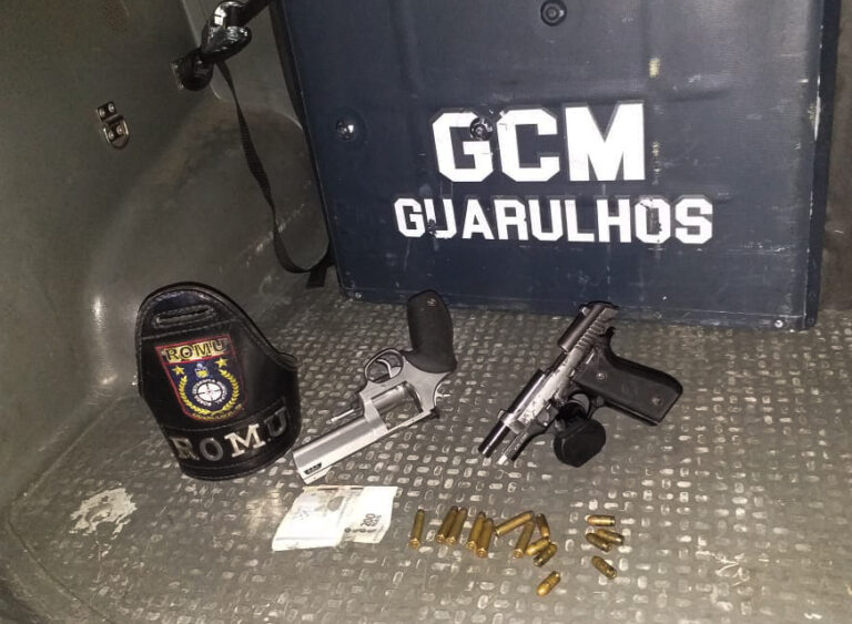 GCM detém homem por porte de arma sem registro na Ponte Grande