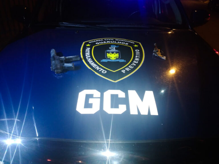 GCM detém dois homens por assalto com armas de brinquedo na Vila Galvão