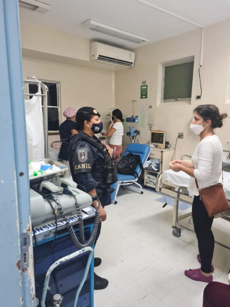 Ação rápida da GCM salva a vida de bebê de 14 dias no Jardim Paraventi