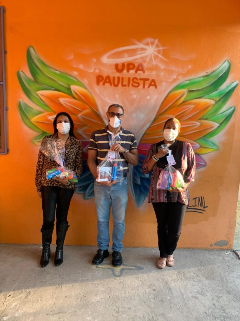 Prefeitura distribui kits de higiene a pacientes internados na UPA Paulista