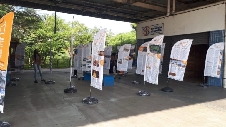 Terminais urbanos de Guarulhos recebem exposição itinerante com a história da cidade