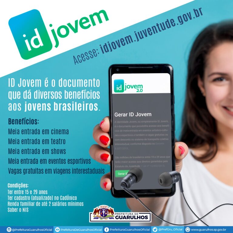 Pouco mais de 18% do público alvo é atendido pelo ID Jovem em Guarulhos