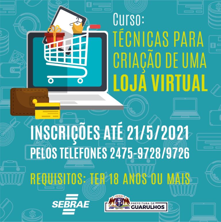 Curso sobre técnicas para criação de loja virtual tem 30 vagas abertas