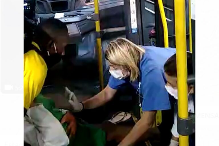 VÍDEO: Bebê nasce dentro de micro-ônibus no Terminal Pimentas em Guarulhos