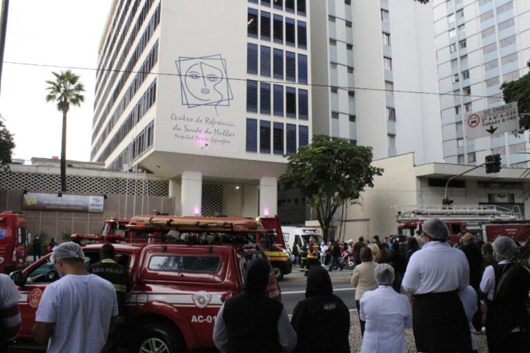 Incêndio é controlado em hospital de São Paulo