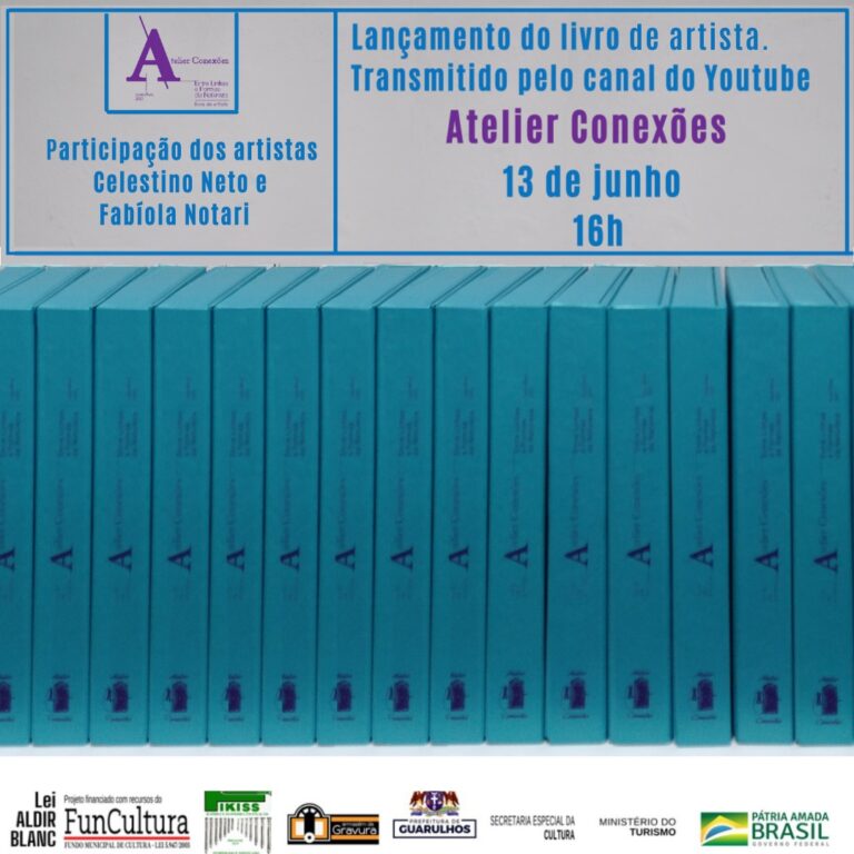 Atelier Conexões lança livro de gravuras com linhas e formas da natureza