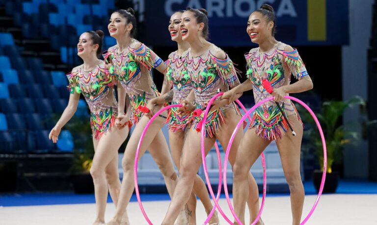 Ginástica rítmica do Brasil estreia na Olimpíada de Tóquio nesta sexta