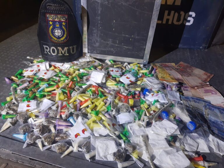 GCM prende suspeito de tráfico de drogas na Vila Barros