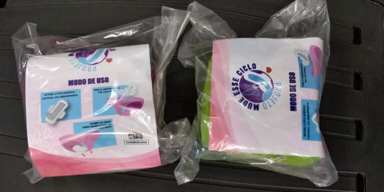 Projeto Mude seu Ciclo entrega kits na comunidade Arroz Doce