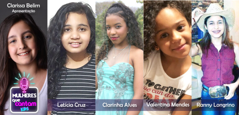 Mulheres que Cantam edição especial Kids comemora o Dia das Crianças na sexta-feira