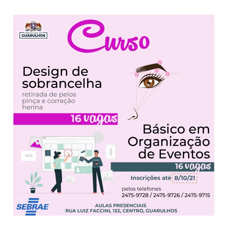 Guarulhos abre mais 32 vagas em cursos de qualificação profissional