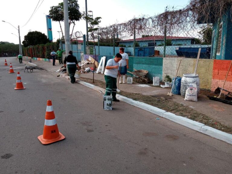 Prefeitura revitaliza antigo ponto de descarte irregular no Jd. Presidente Dutra