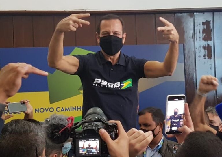 João Doria vence prévias e será candidato do PSDB à presidência em 2022