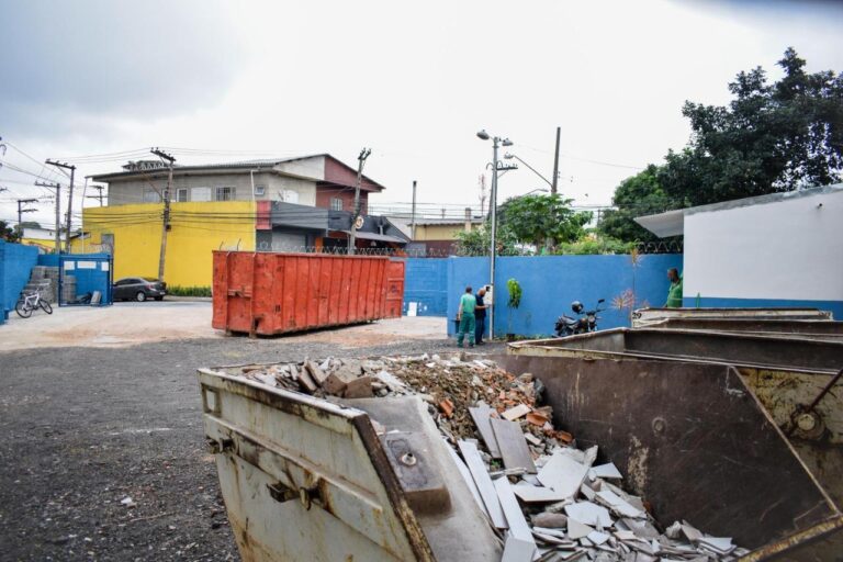 Ecopontos receberam 59 mil toneladas de entulho e outros resíduos em 2021