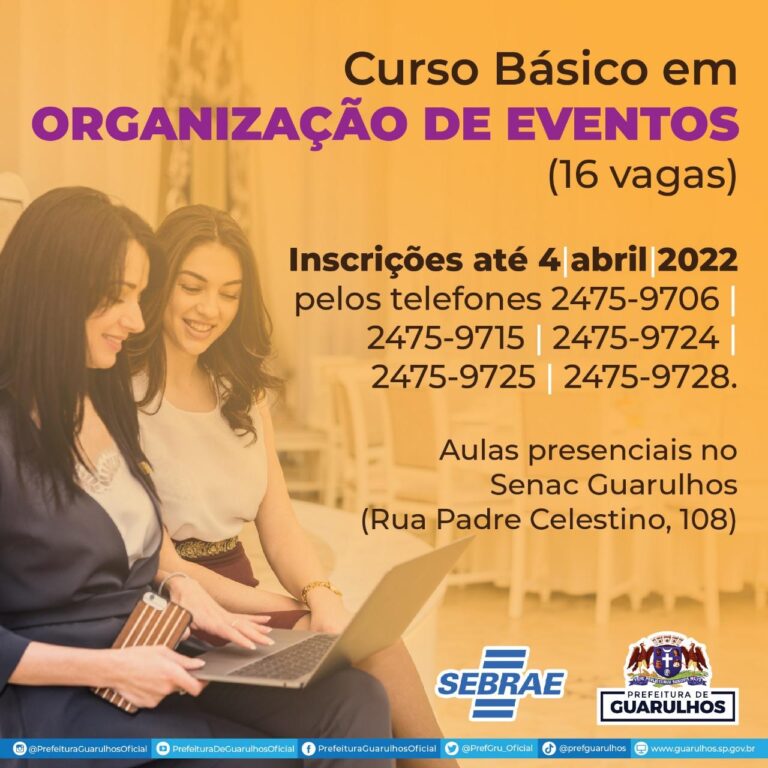 Prefeitura abre mais 48 vagas em cursos de qualificação gratuitos