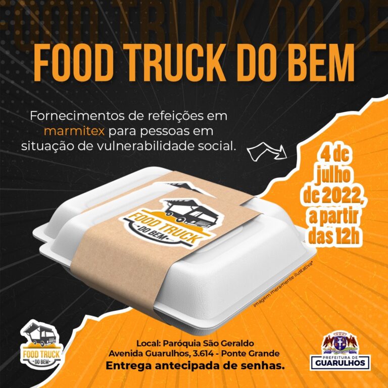 Food Truck do Bem estará na Ponte Grande a partir de 4 de julho