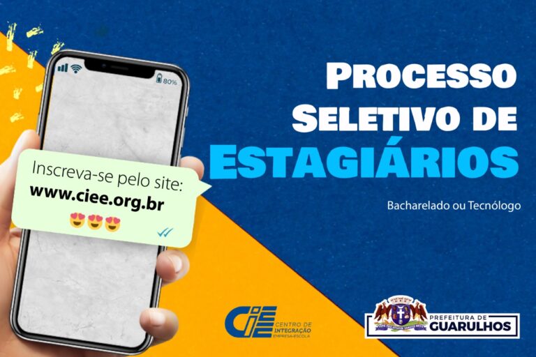 Prefeitura abre 174 vagas para estágio em pedagogia e outras áreas em Guarulhos