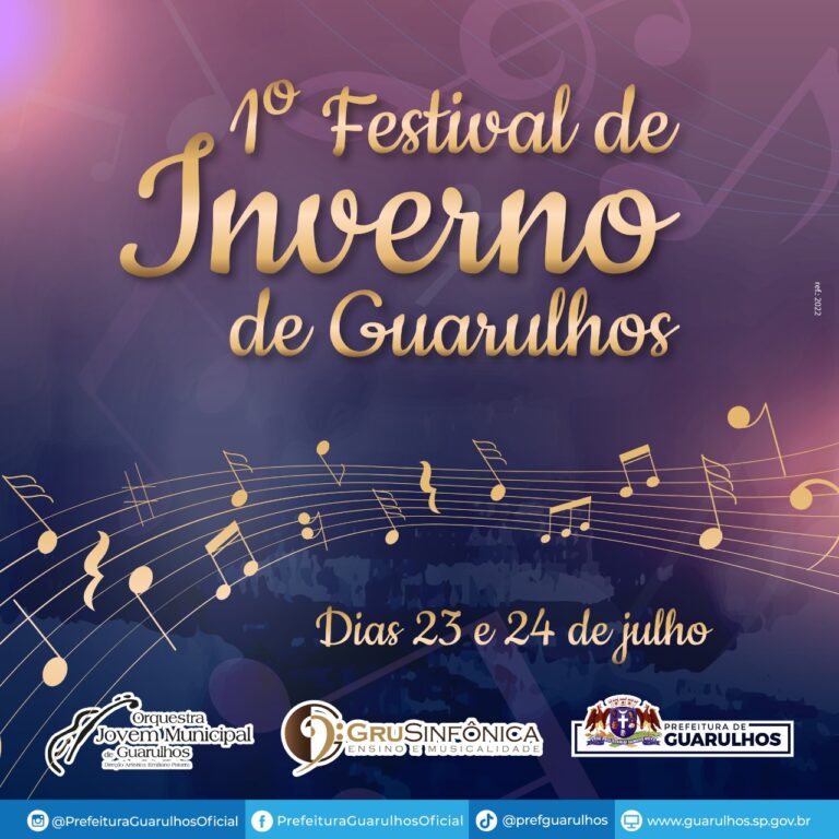 Prefeitura promove no próximo final de semana o 1º Festival de Inverno de Guarulhos