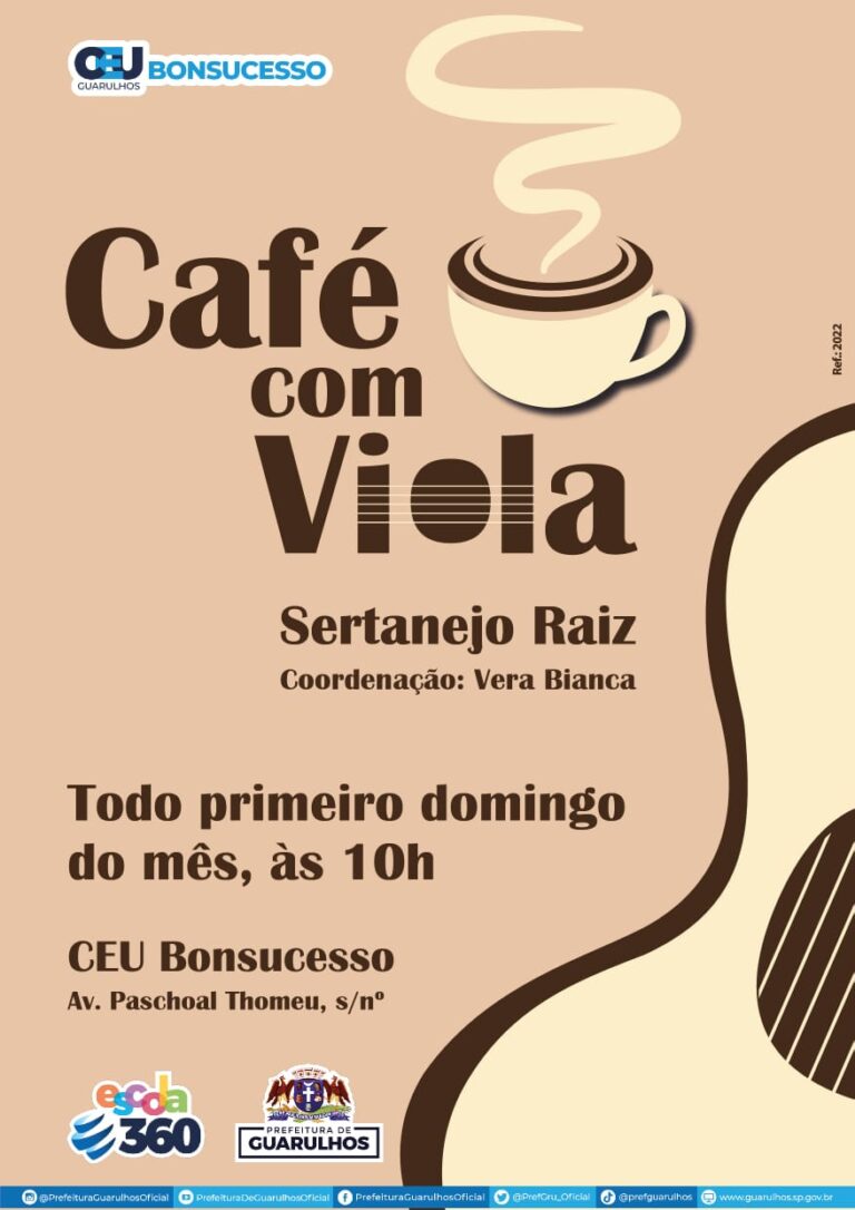 CEU Bonsucesso recebe neste domingo o Café com Viola