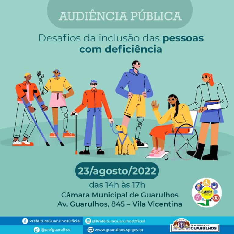 Conselho da Pessoa com Deficiência realiza audiência pública na Câmara na terça-feira