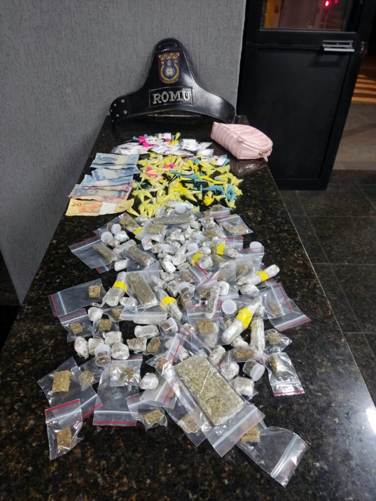 GCM apreende 413 porções de drogas e prende homem por tráfico no Gopoúva