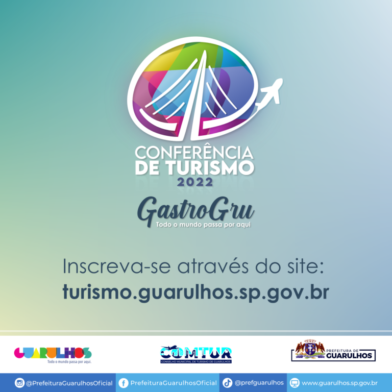 Conferência de Turismo de Guarulhos acontece na próxima quinta-feira