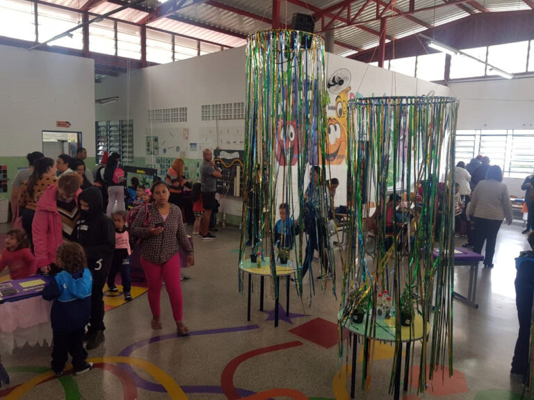 EPG Wilson Pereira apresenta exposição sensitiva de alunos da educação infantil