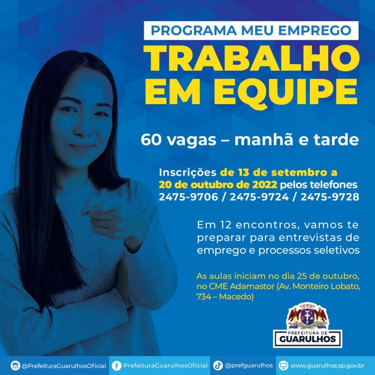 Programa de orientação sobre processo seletivo e busca por emprego recebe inscrições até quinta-feira