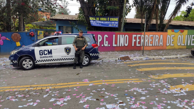 GCM detém três pessoas por boca de urna e efetua 536 rondas no domingo de eleição