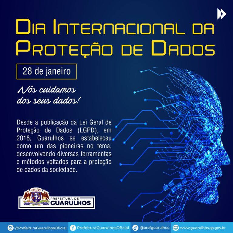 Guarulhos celebra o Dia Internacional da Proteção de Dados com avanços na gestão de informações da população